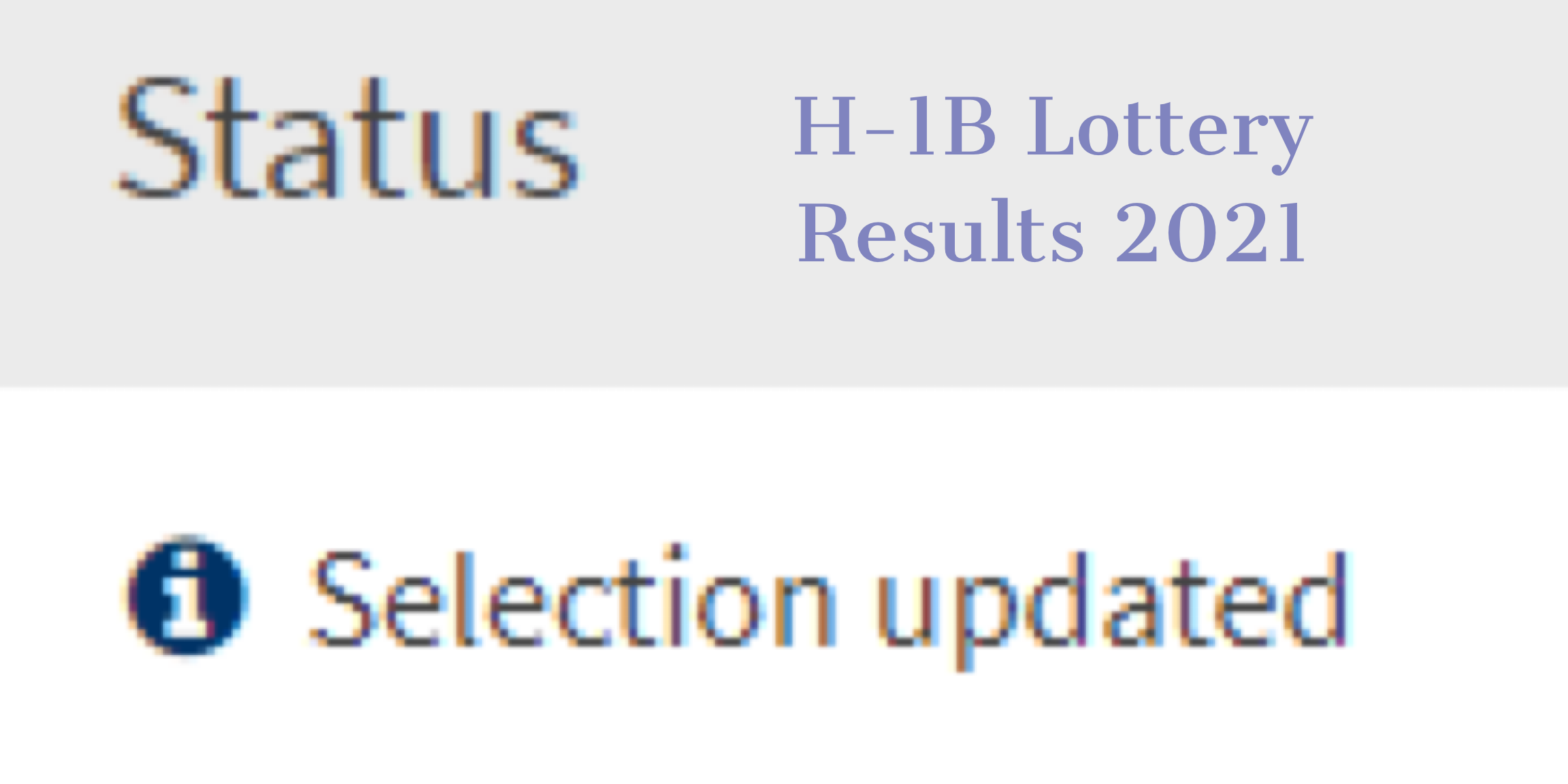 Resultados de la lotería H1B 2025, actualizaciones y nota sobre la selección de patrones