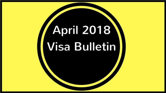 Boletín de Visas Abril 2018