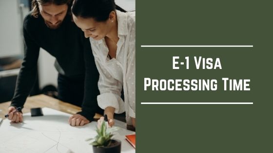 Tiempo de procesamiento de la visa E-1 y cronograma de la tarjeta verde