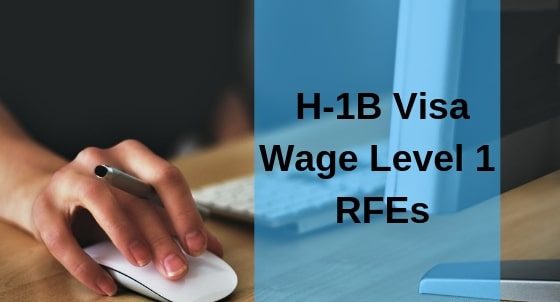 RFE de nivel 1 de pago H-1B: cómo evitarlos y responder