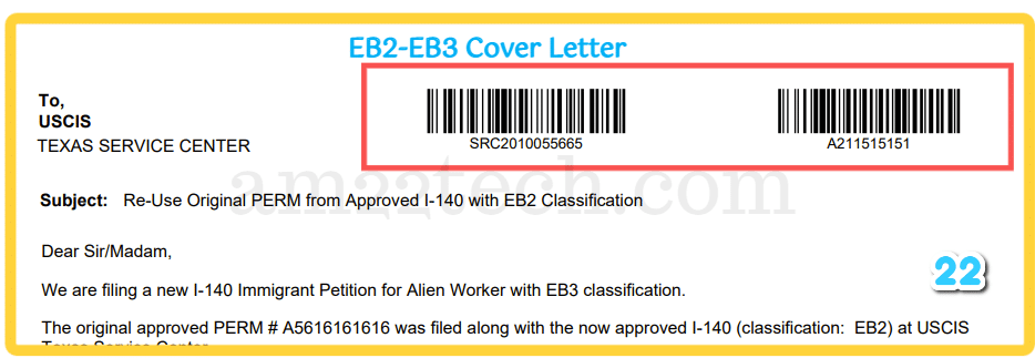 Proceso de bajada de EB2 a EB3, riesgos (prima, carta de presentación)