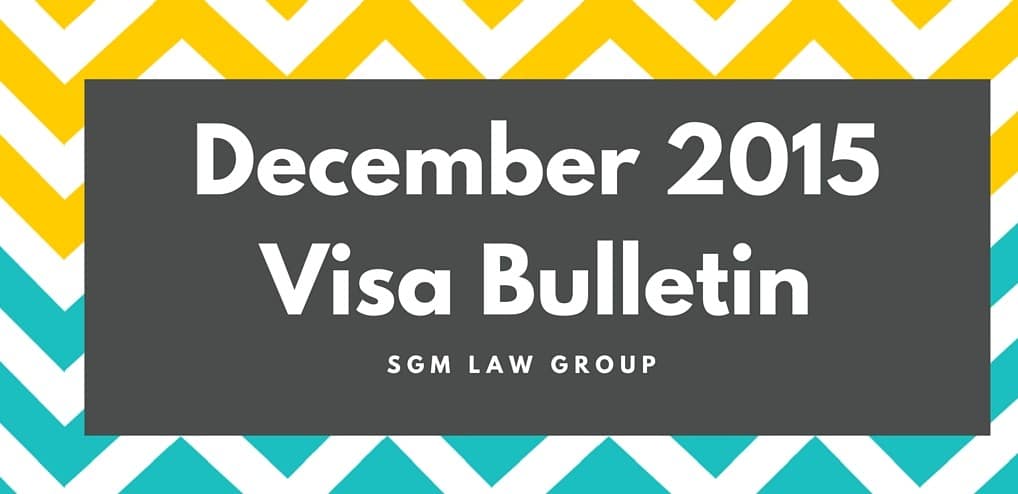 Pronósticos y análisis del Boletín de Visas de diciembre de 2015