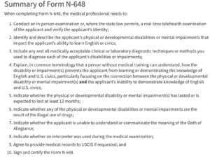 USCIS actualiza las pautas de naturalización para ayudar a los solicitantes discapacitados